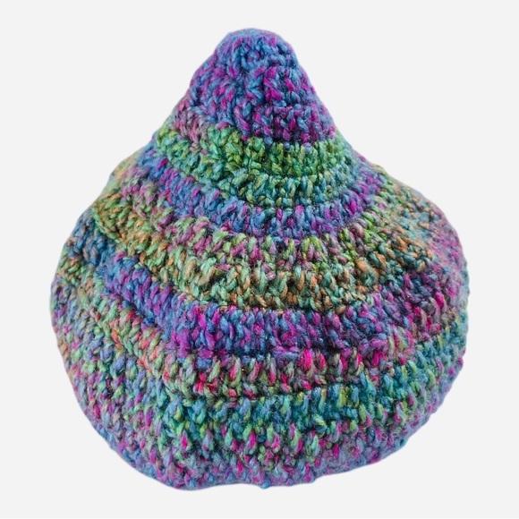 Vibrant Multicolor Knit Beanie - Picture 5 of 11
